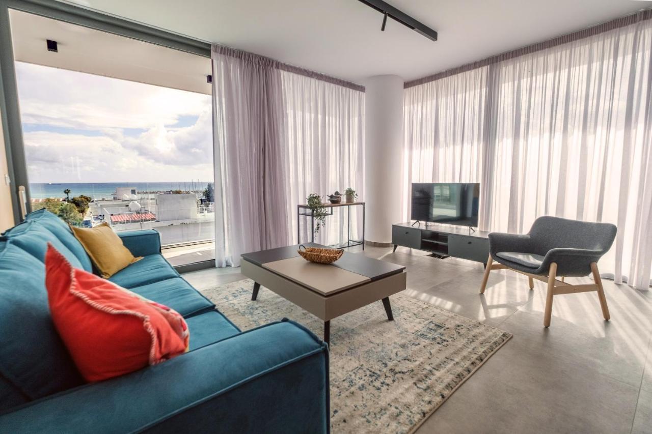 Gaia Seaview Apartment 1 لارنكا المظهر الخارجي الصورة