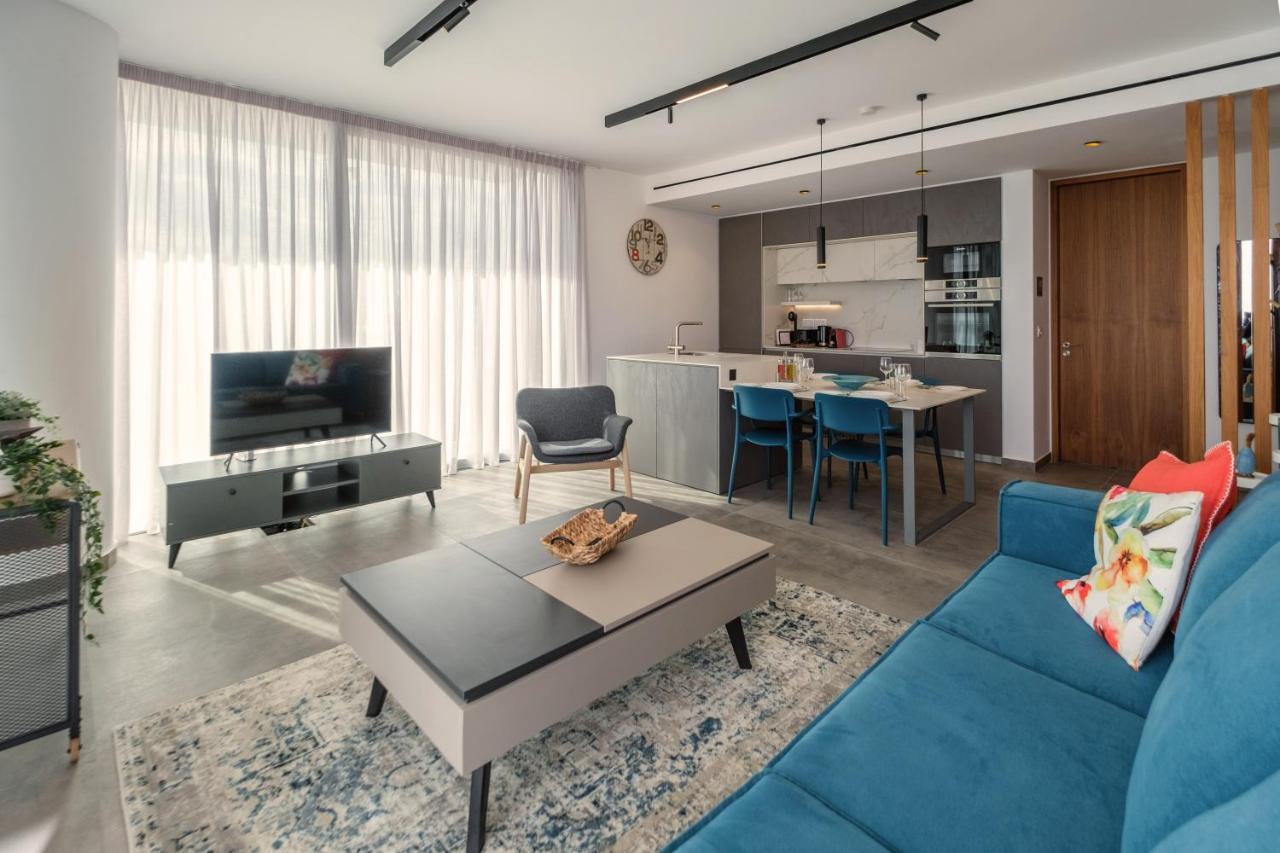 Gaia Seaview Apartment 1 لارنكا المظهر الخارجي الصورة