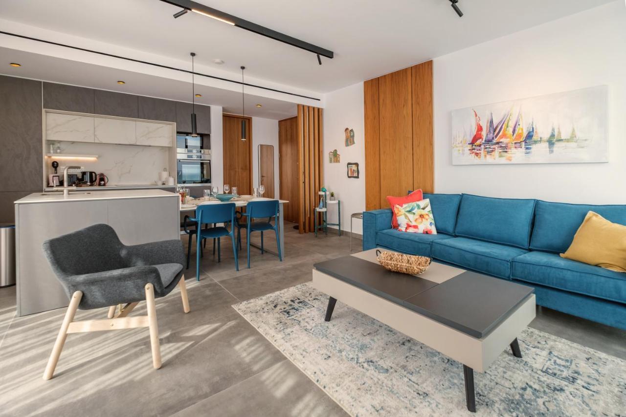 Gaia Seaview Apartment 1 لارنكا المظهر الخارجي الصورة
